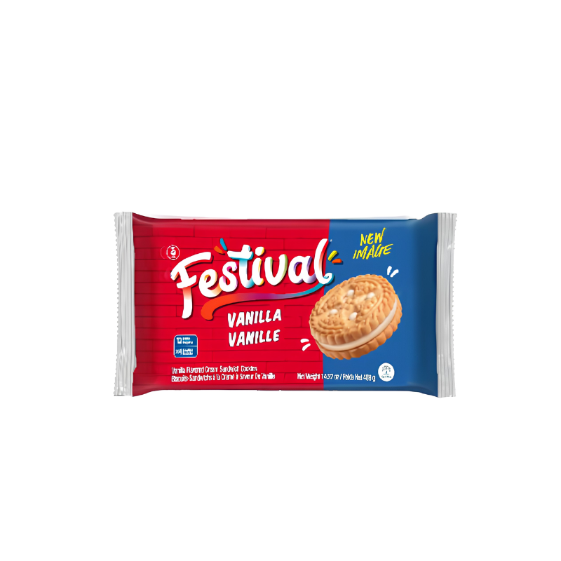 Galletas Festival Vainilla (12 Paquetes)